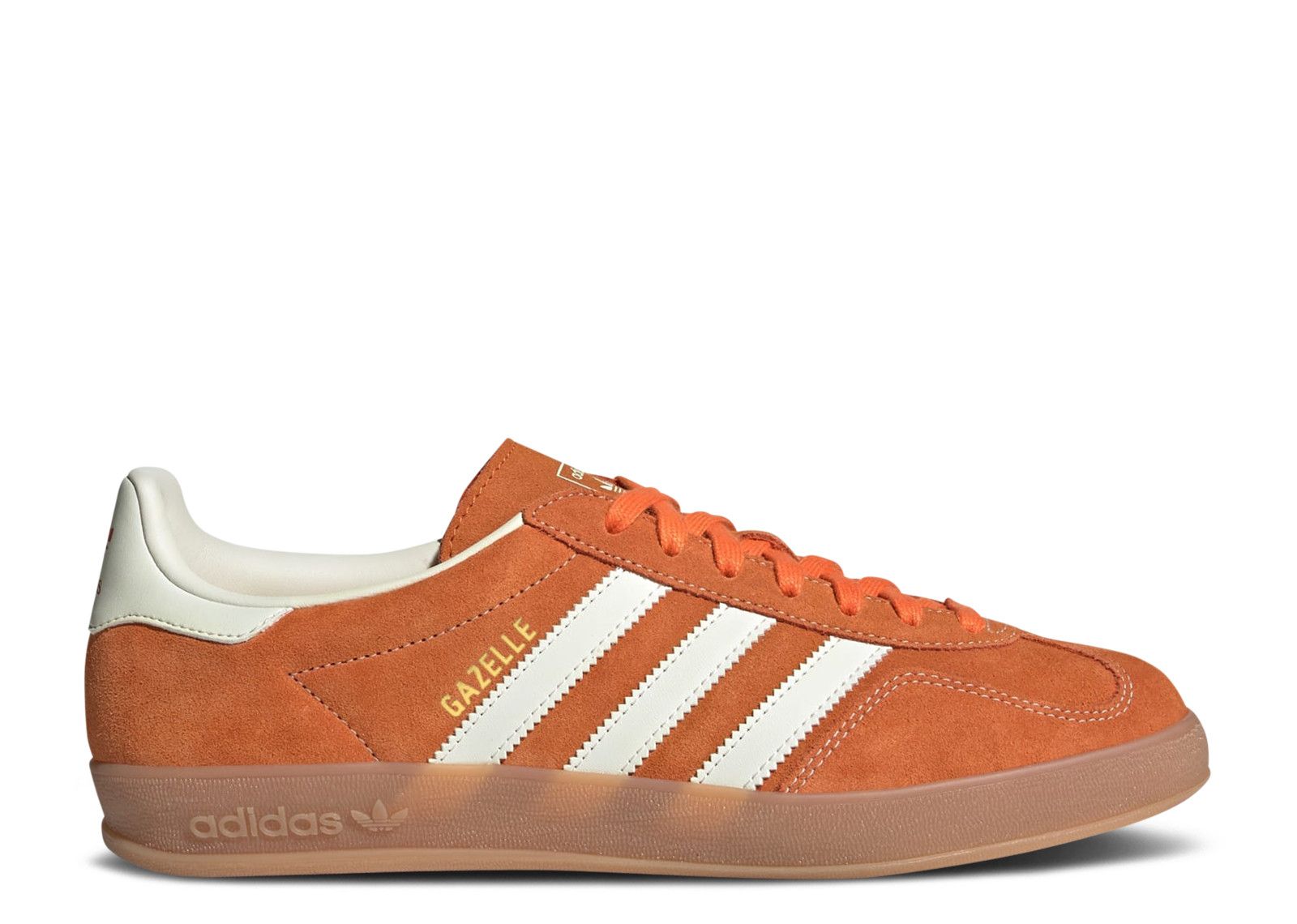 adidas gazelle silver green womens MENS ADIDAS GAZELLE (CLOUD WHITE / CLOUD WHITE / GOLD METALLIC) main image 1