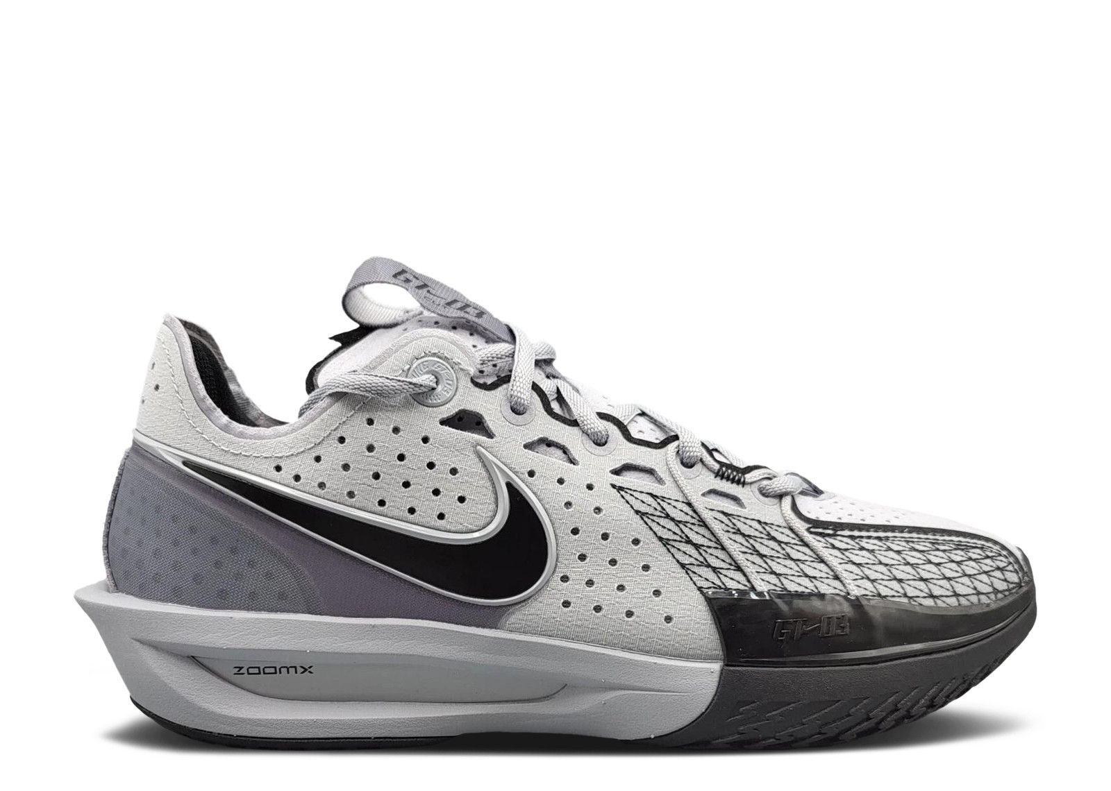 Nike Air Zoom‎ GT Cut 3 TB Promo Mens Size 9.5 Shoes Wolf Grey Basketball NEW Air Zoom GT Cut TB  main image 2