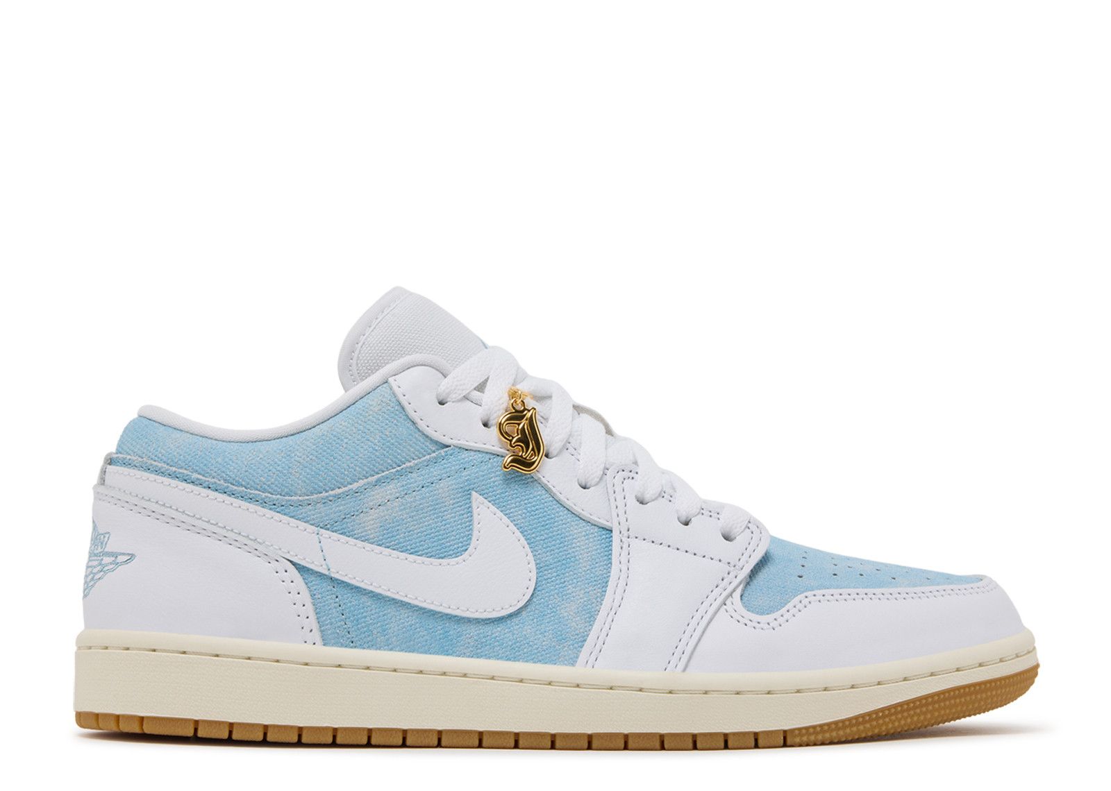 Wmns Jordan 1 Low 'Marina Blue' - Air Jordan - DC0774 114 - white