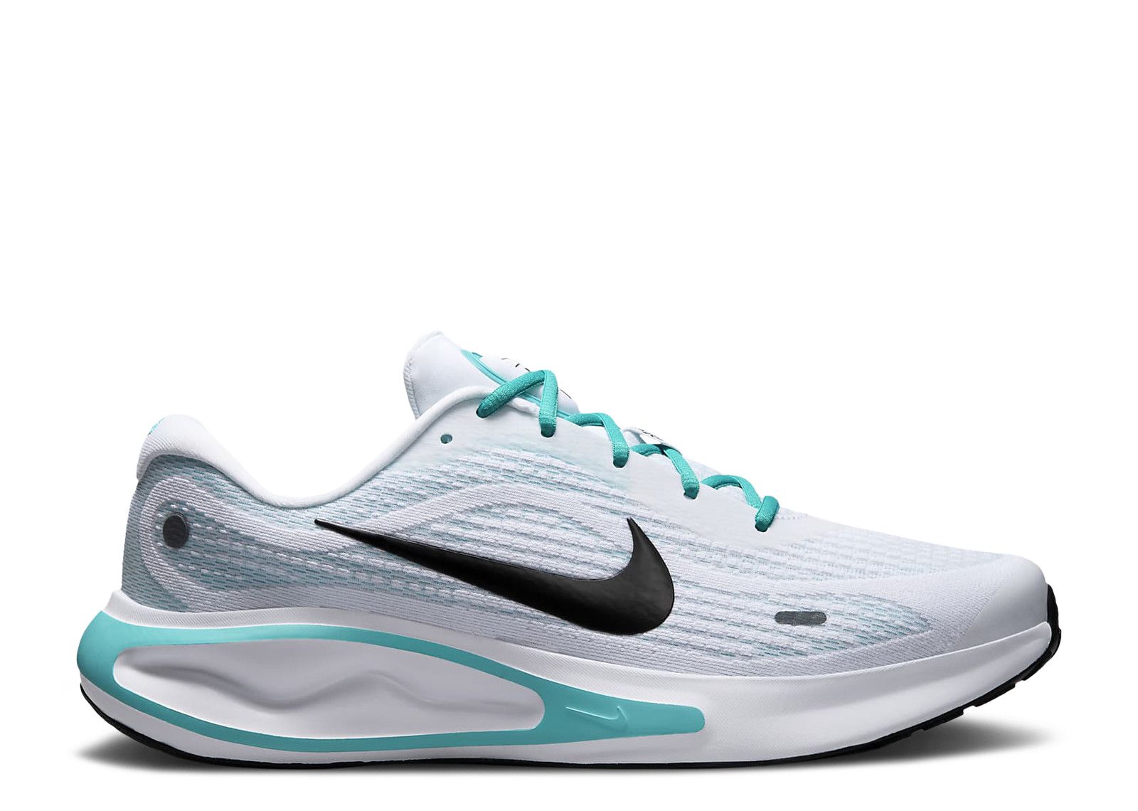 Nike Journey Run Men's Road Running Shoes, Size: 10.5, White Black Cactus