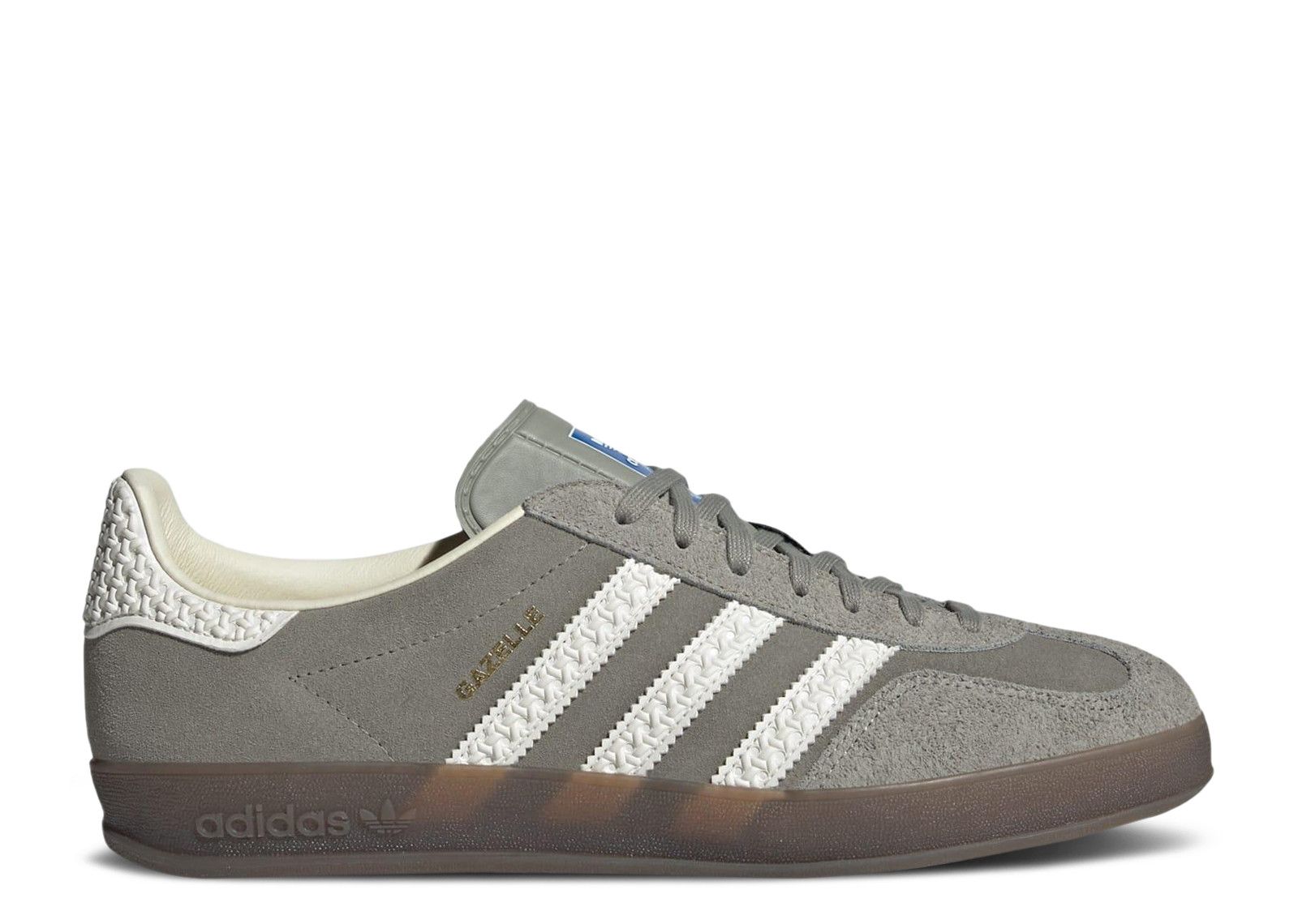 Gazelle Indoor 'Silver Pebble' - Adidas - IF1807 - silver pebble/off  white/gold metallic | Flight Club Japan