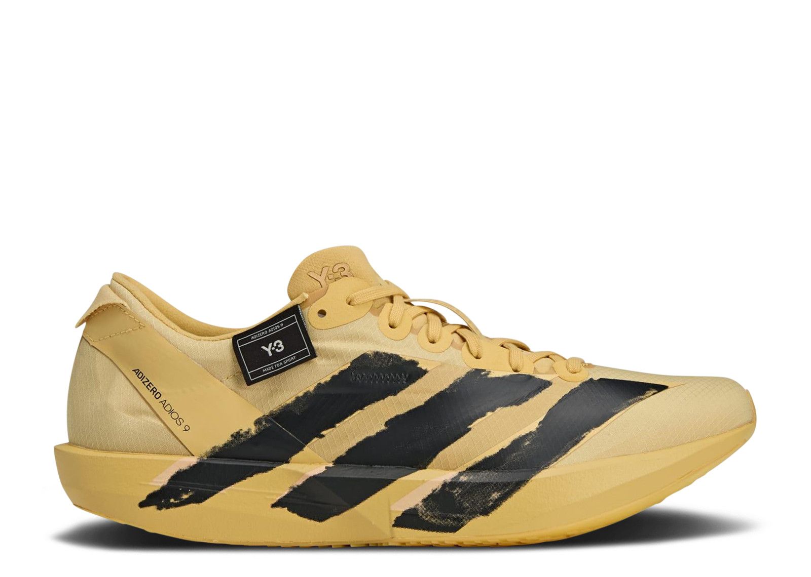 Adidas Y-3 Adizero Adios 9 'Yellow Oat Black'