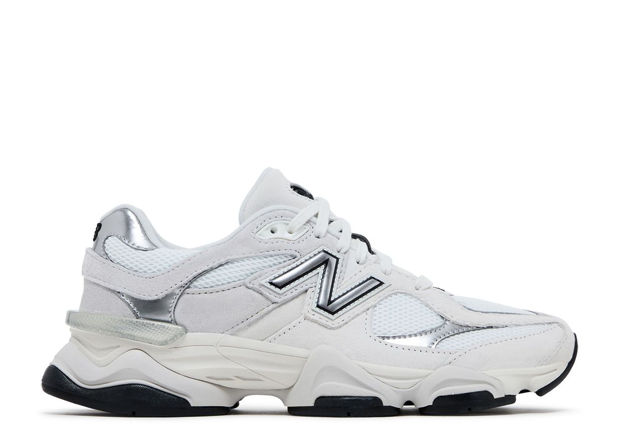 New Balance 9060 'White Black Metallic Silver'