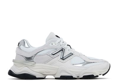 New Balance 9060 'White Black Metallic Silver'