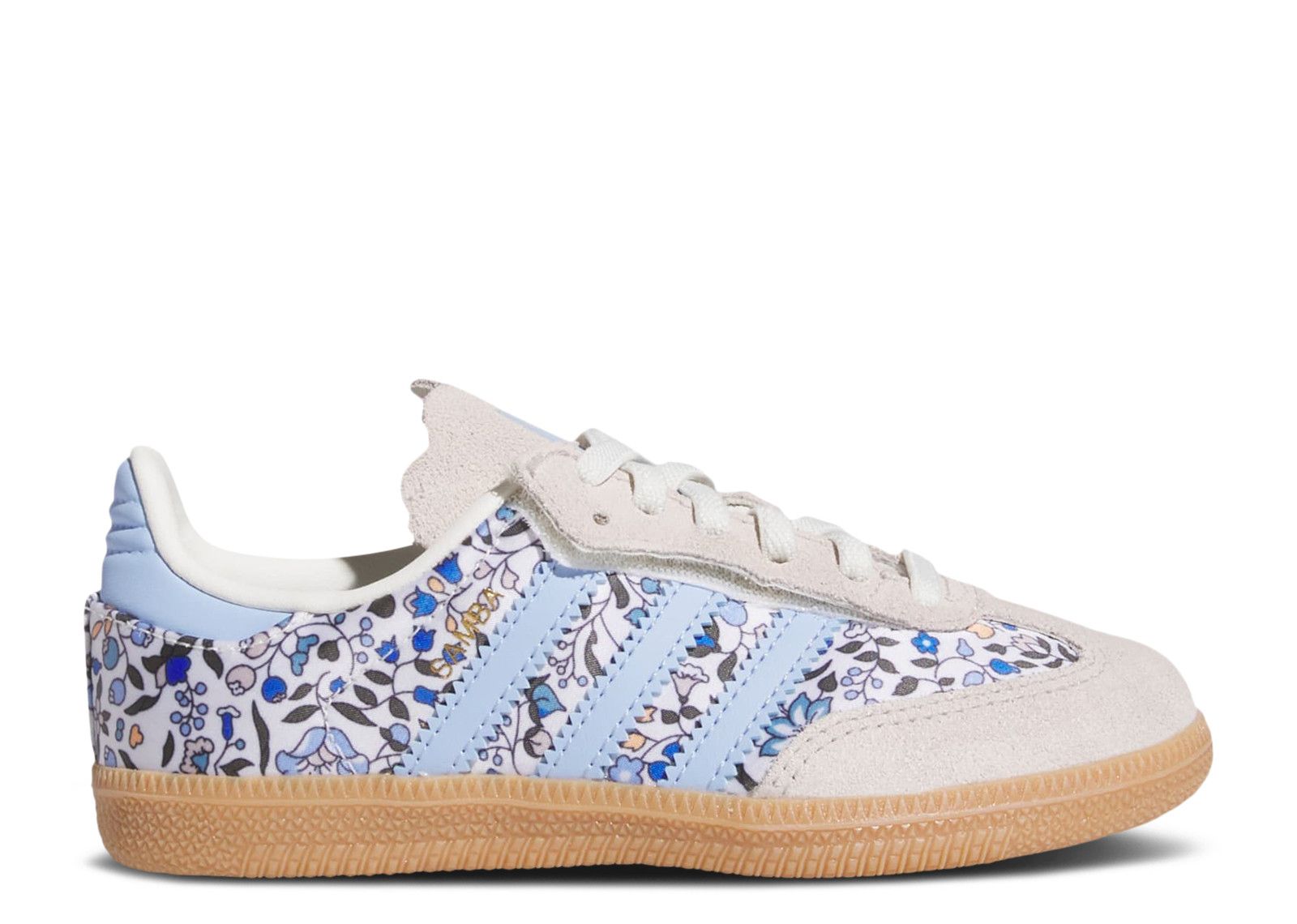 adidas gazelle silver green womens adidas Originals Sneakers 'Samba' Boy White Logo Print Size 20 main image 1