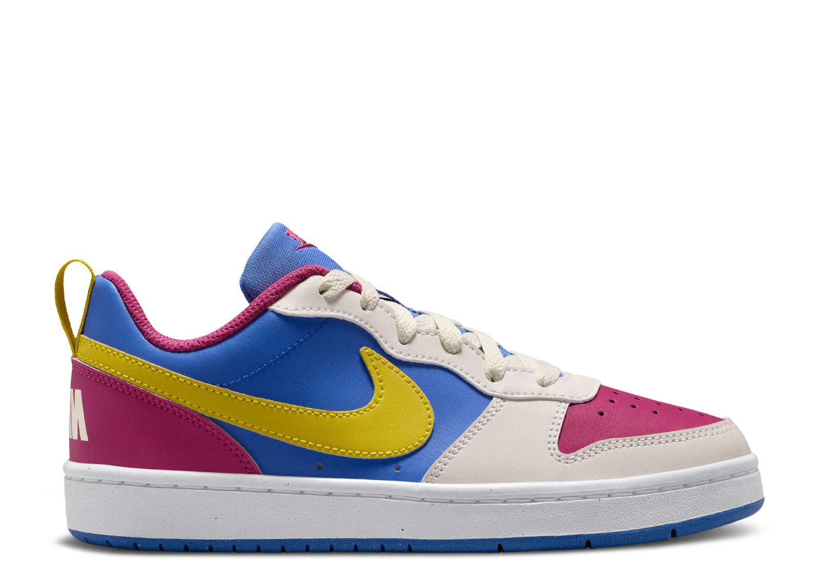 Court Borough Low Recraft GS 'Sweet Beet Comet Blue Citron' - Nike