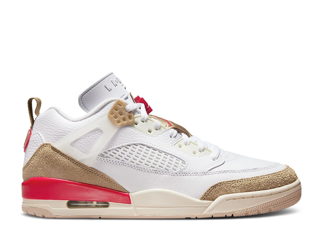 Jordan Spizike Low 'Desert Camo Fire Red'