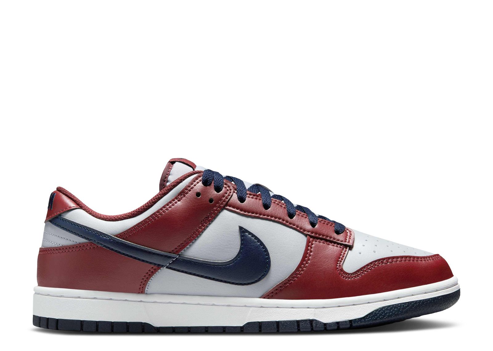 Dunk Low 'Dark Red Obsidian' - Nike - HF5441 003 - wolf grey