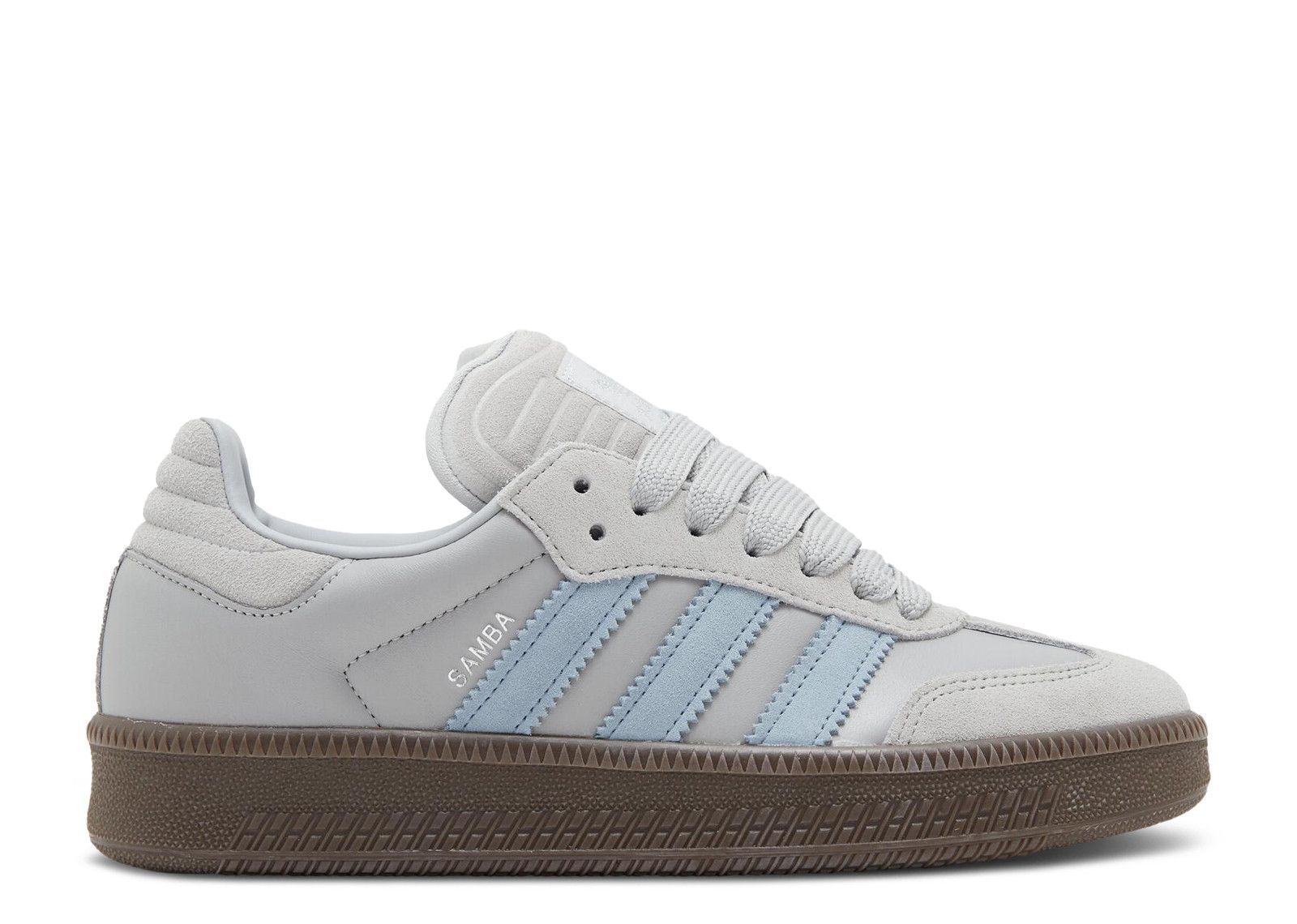 Adidas Samba XLG 'Grey Tactile Blue Gum'