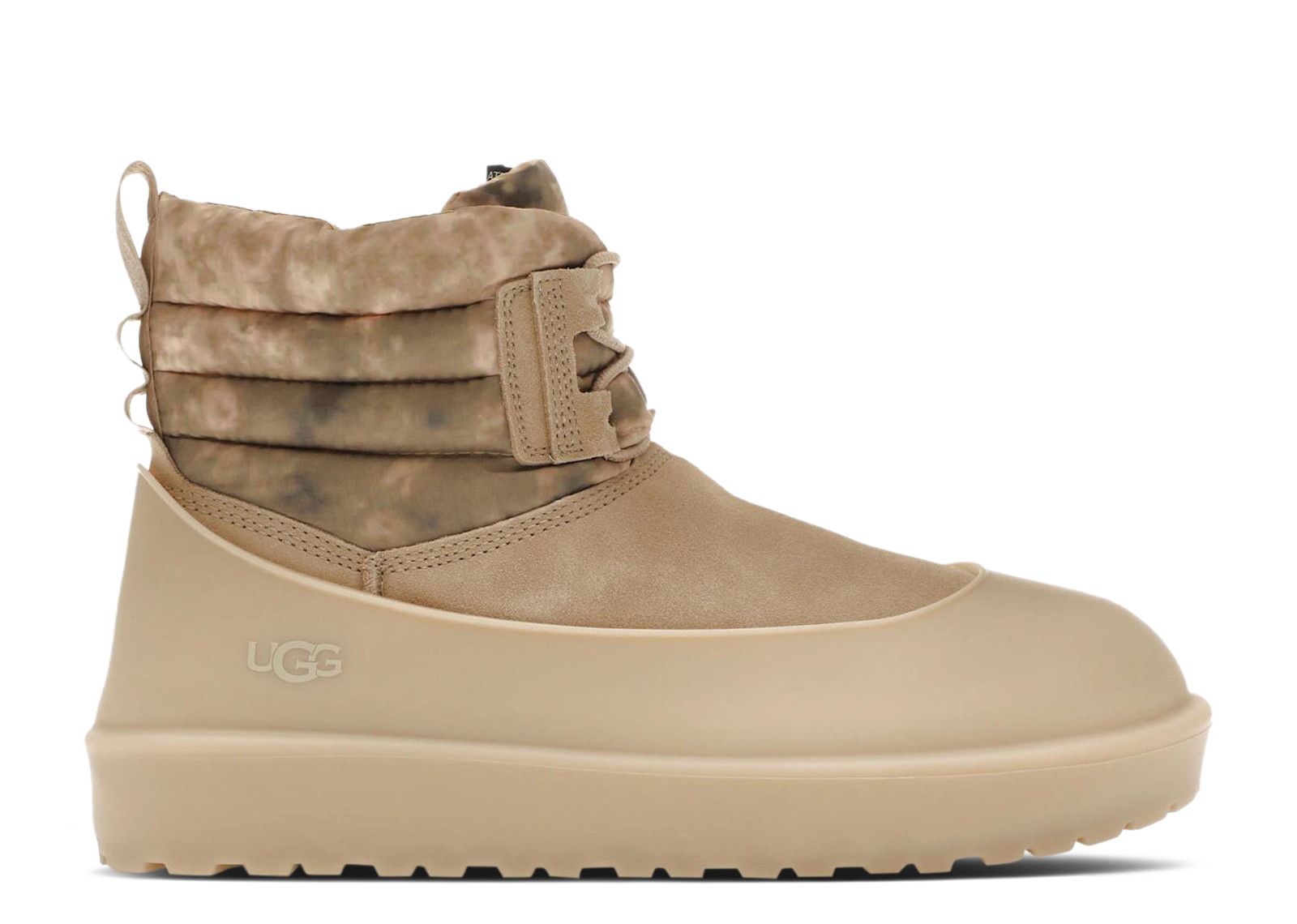 Ugg classic mini lace up weather boot UGG Classic Mini Lace Up Weather Chestnut White Boots  main image 2