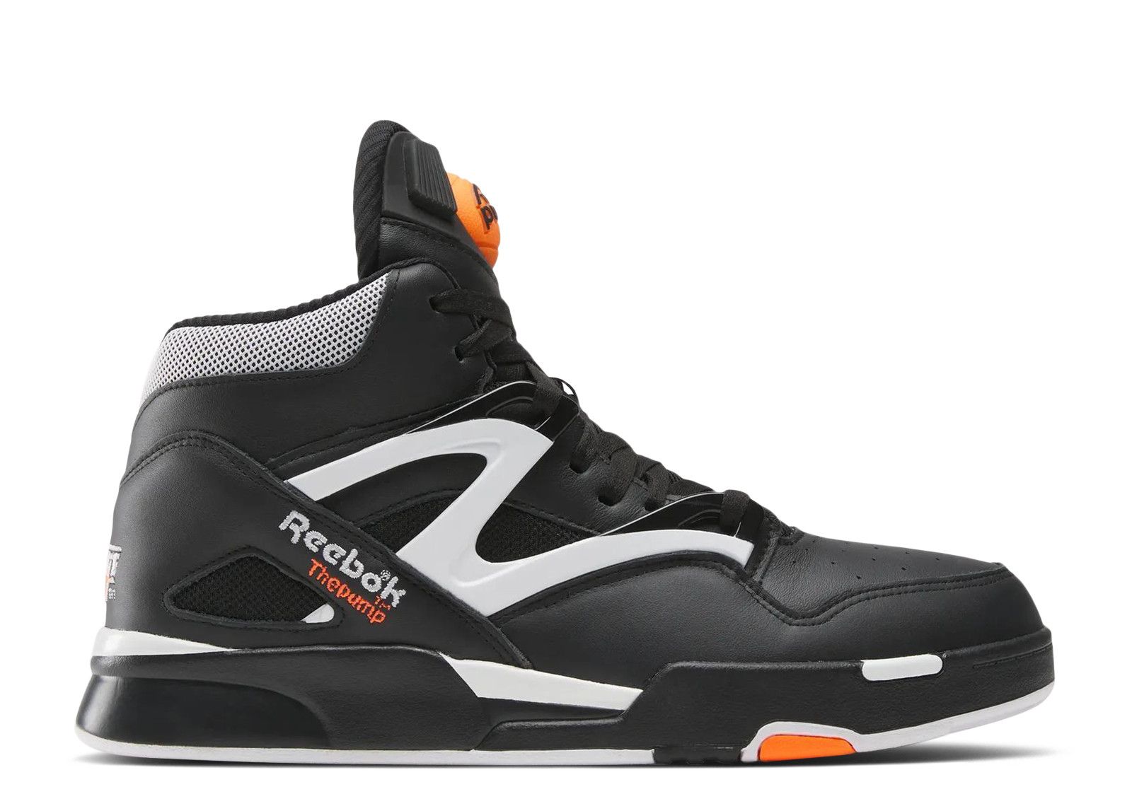 Pump Omni Zone 2 'White Black Orange' - Reebok - 100252506 - white