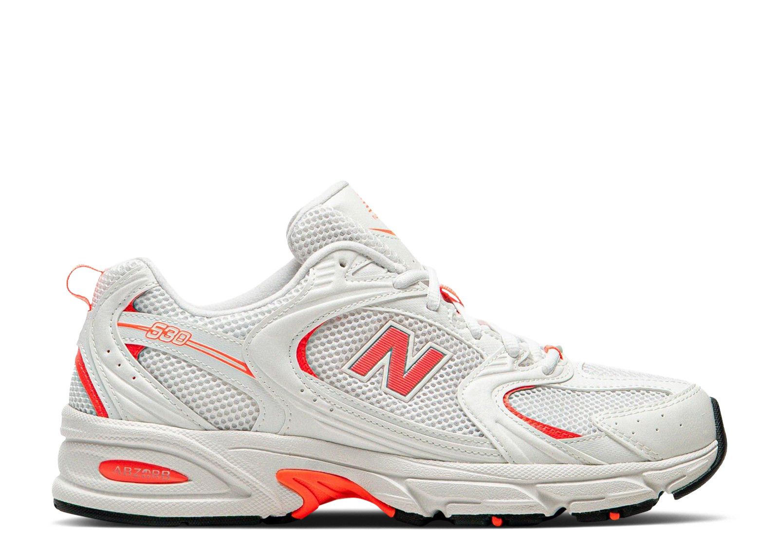 New Balance Mens White & Coral Athletic Trainer Size 10.5 Men main image 4