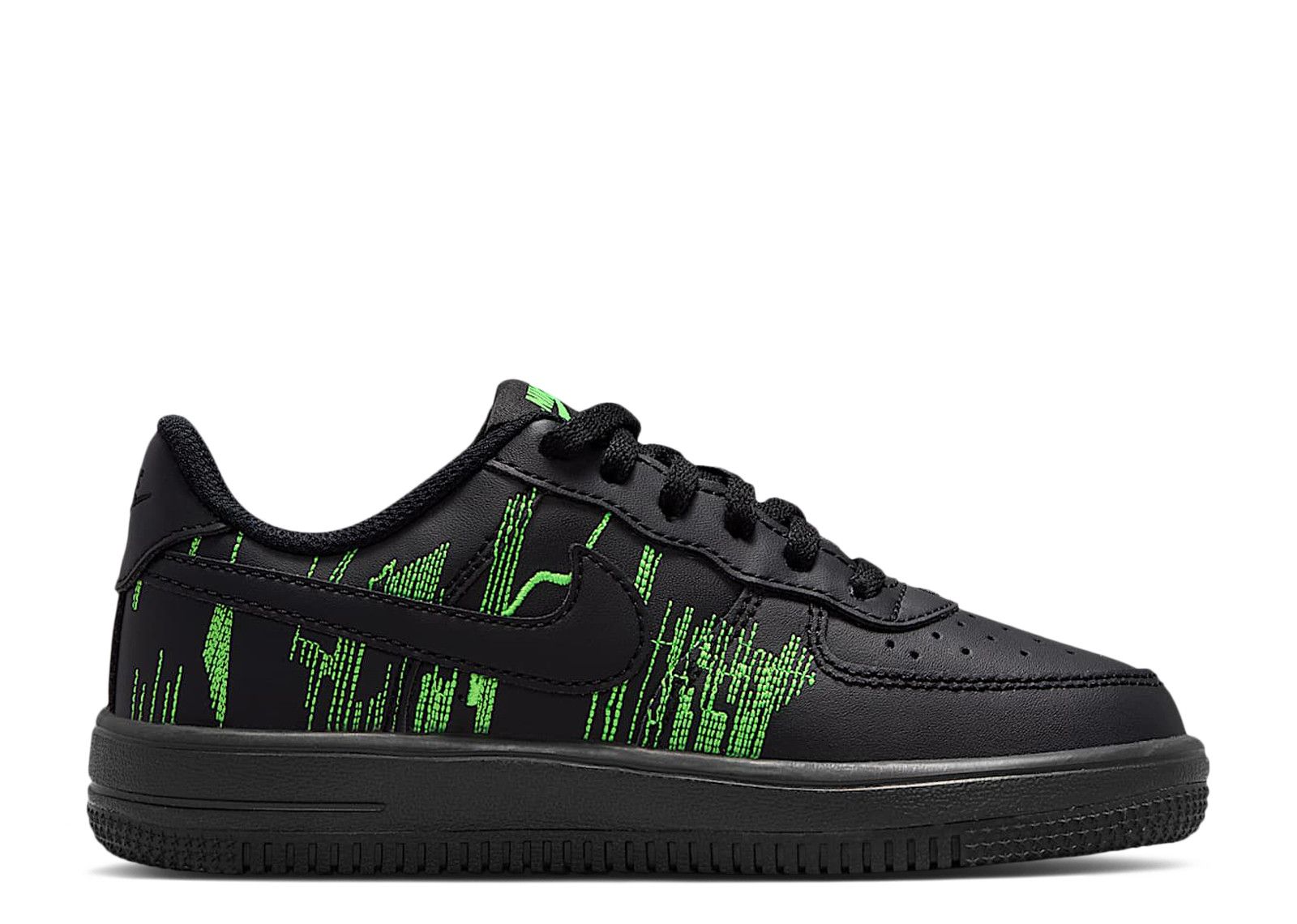 Nike Force 1 Low LV8 PS 'Black Green Strike'