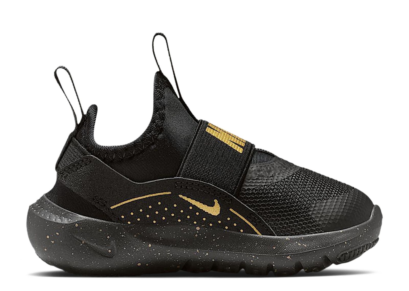 Nike Flex Runner 4 TD 'Black Metallic Gold'