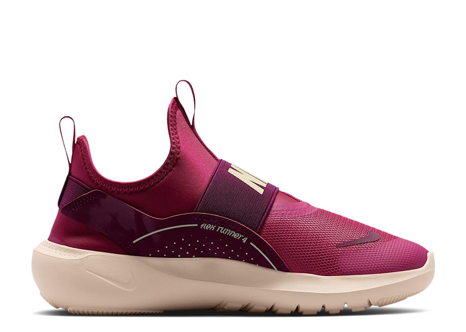 Nike Flex Runner 4 GS 'Bordeaux Guava Ice'