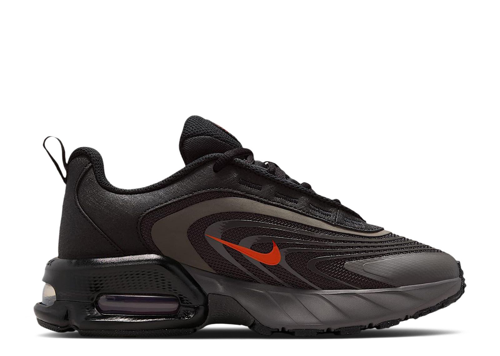 Nike Air Max Fire GS 'Medium Ash Black Team Orange'