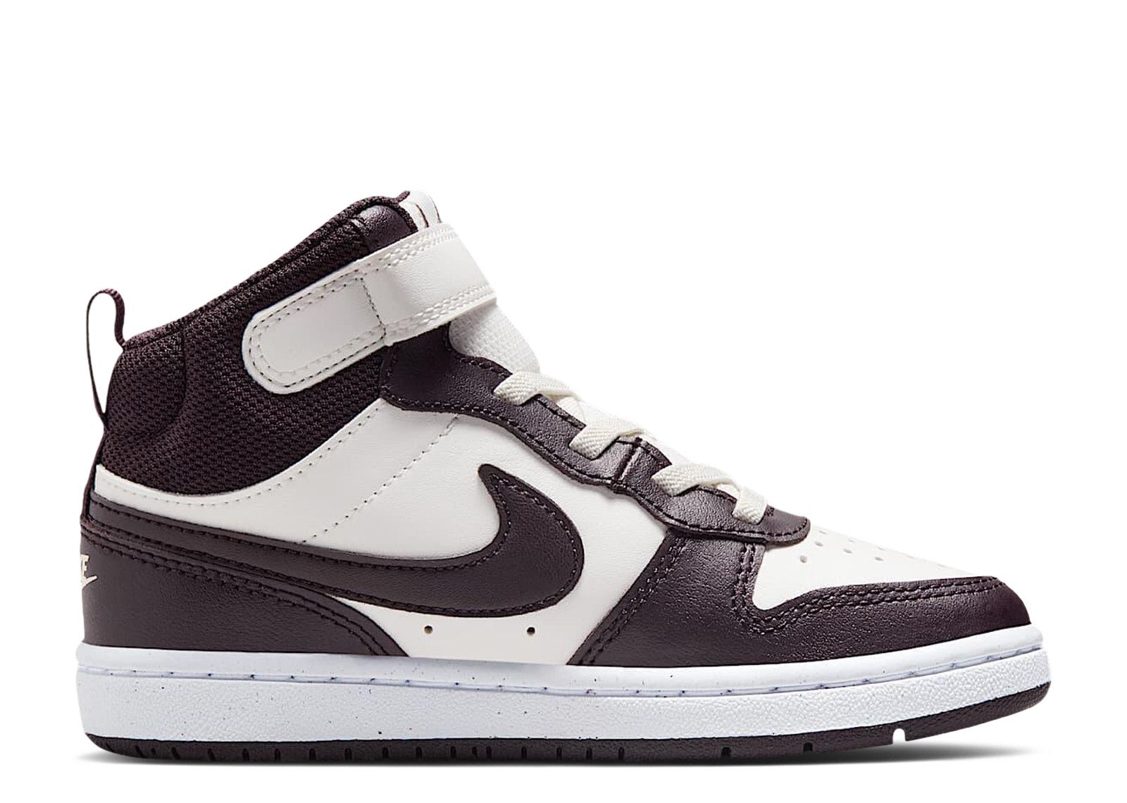 Nike Court Borough Mid 2 PS 'Sail Burgundy Ash'