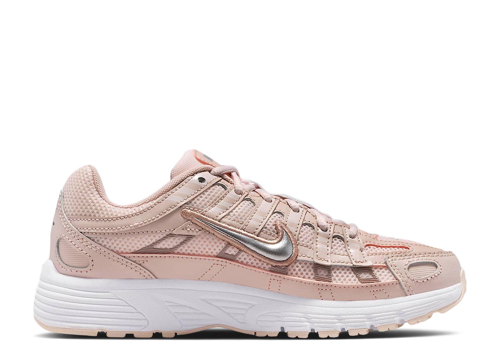 Nike P-6000 GS 'Silt Red Metallic Silver'