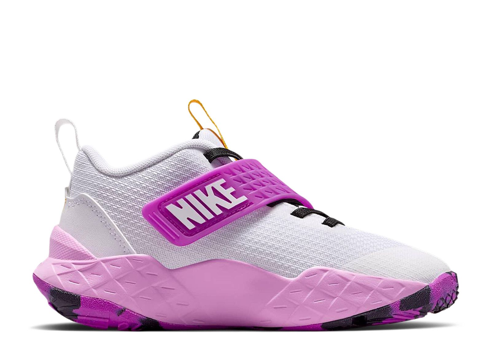 Nike Team Hustle D 12 PS 'White Vivid Purple'