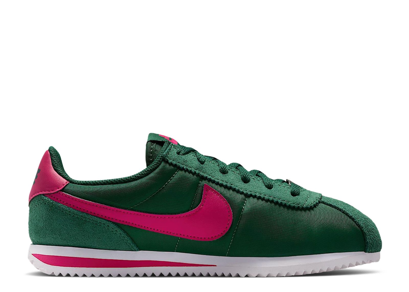 Nike Cortez Textile GS 'Gorge Green Wild Cherry'