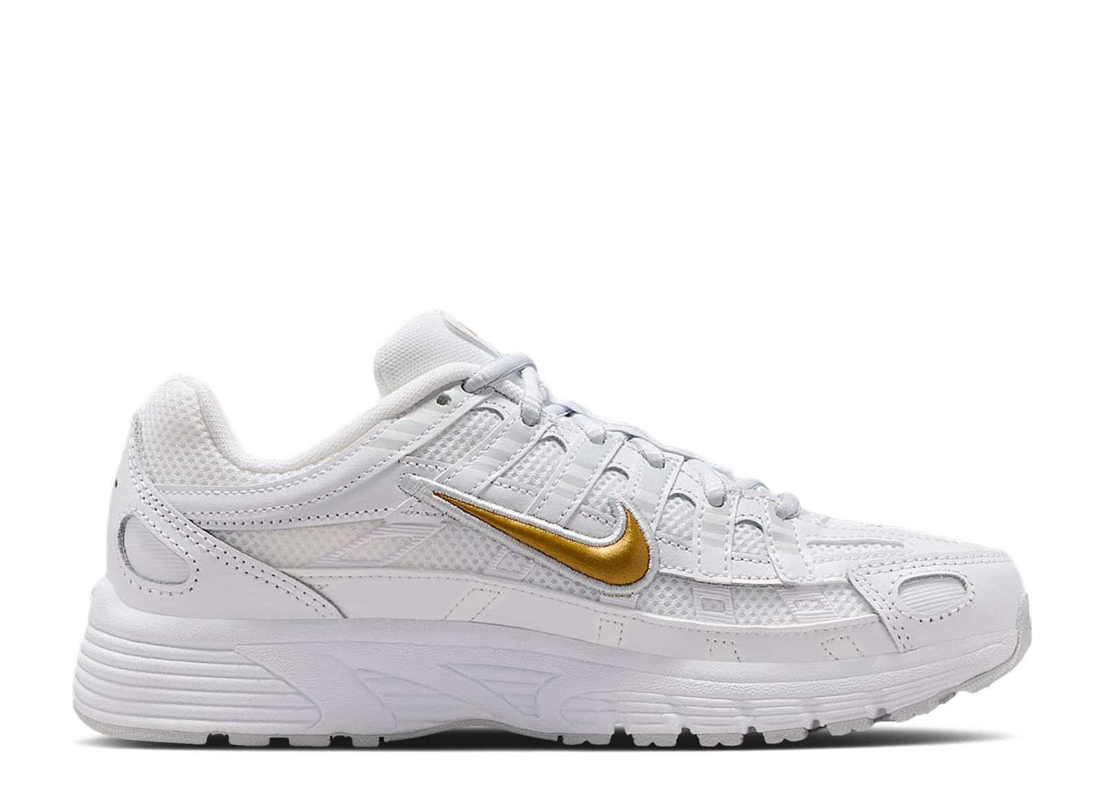 Nike P-6000 GS 'White Metallic Gold'