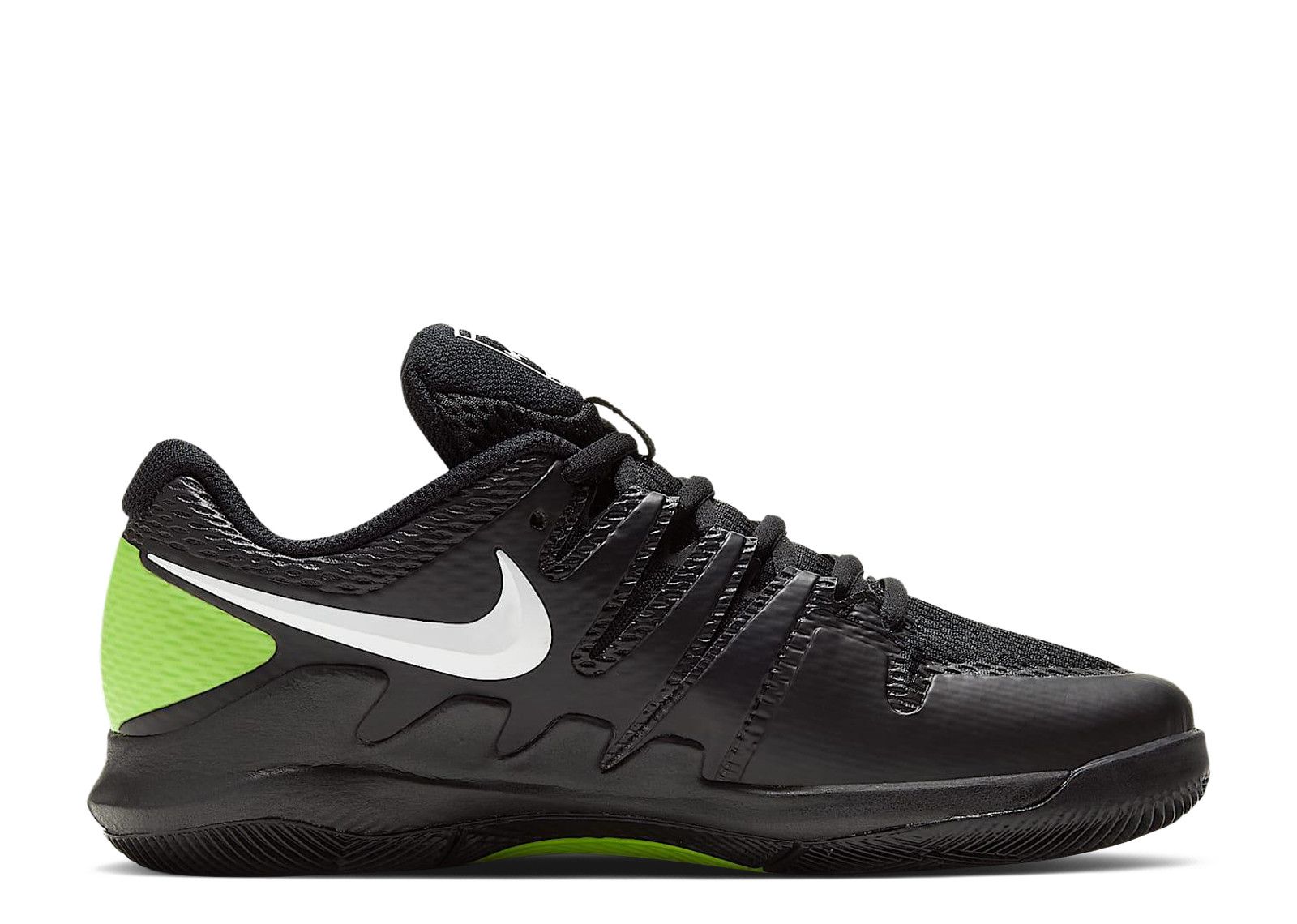 Nike Court Vapor X GS 'Black Volt'