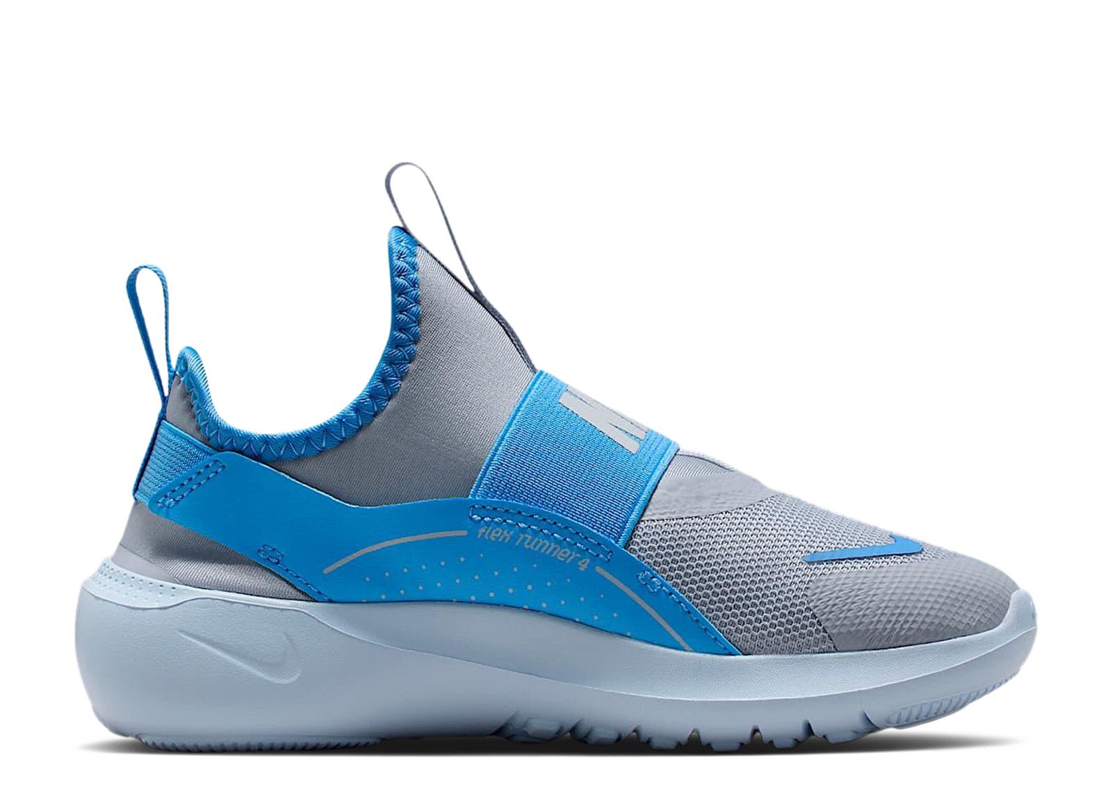 Nike Flex Runner 4 'Football Grey University Blue'