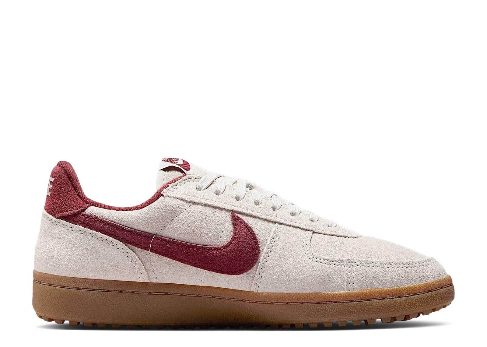 Nike Wmns Field General Suede 'Light Bone Dark Team Red'