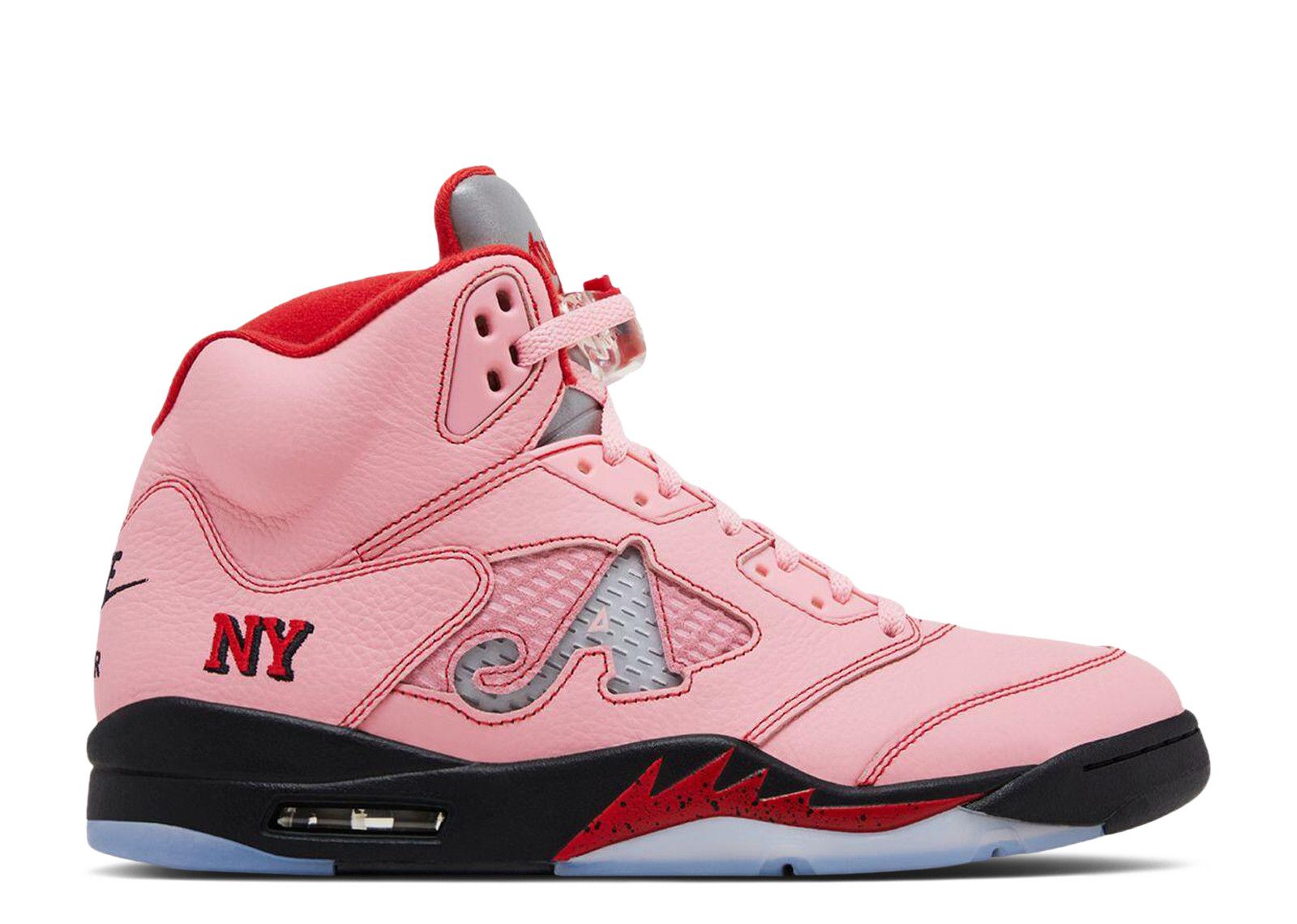 pink jordans size 8