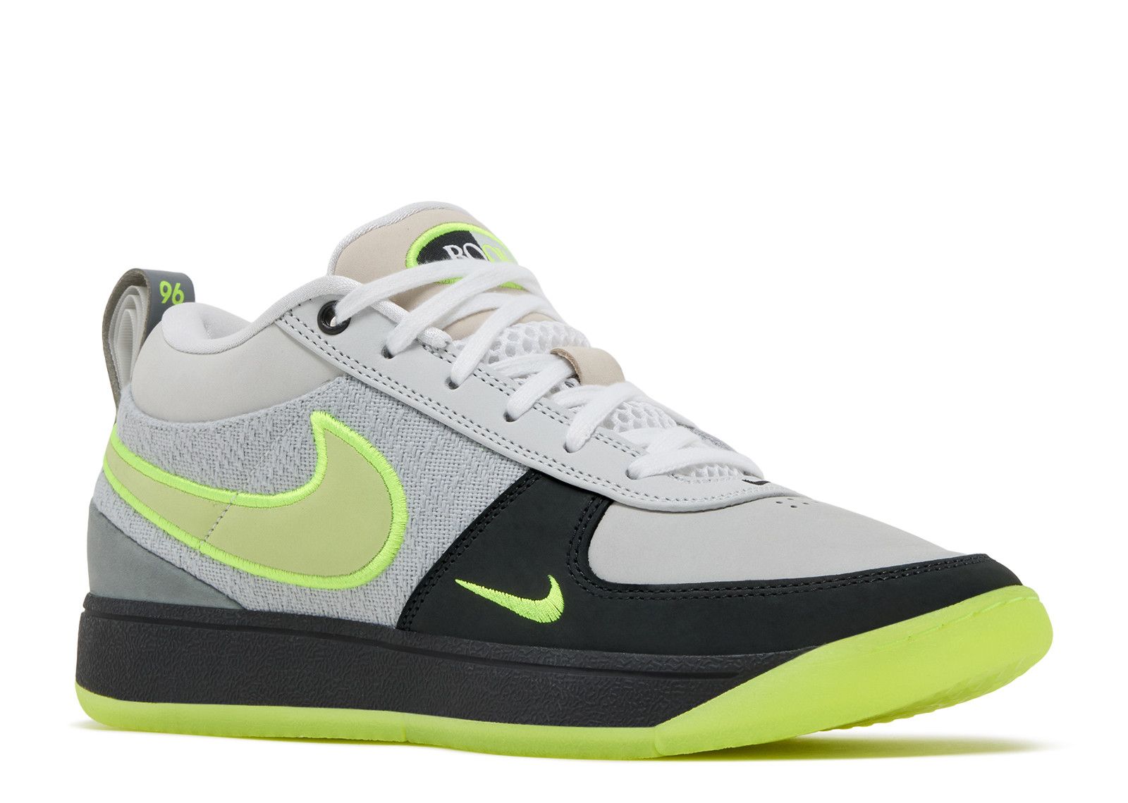 Book 1 EP 'Neon 95' - Nike - IO9704 001 - light smoke grey/volt