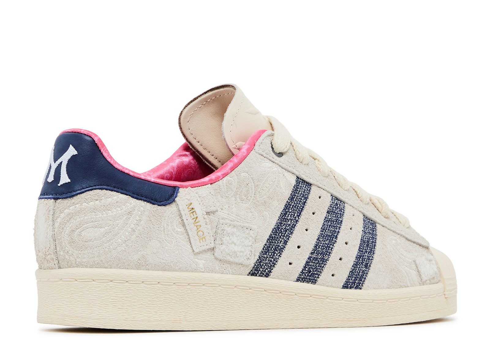 Adidas MENACE x Superstar 82 ‘Wonder White Dark Blue’