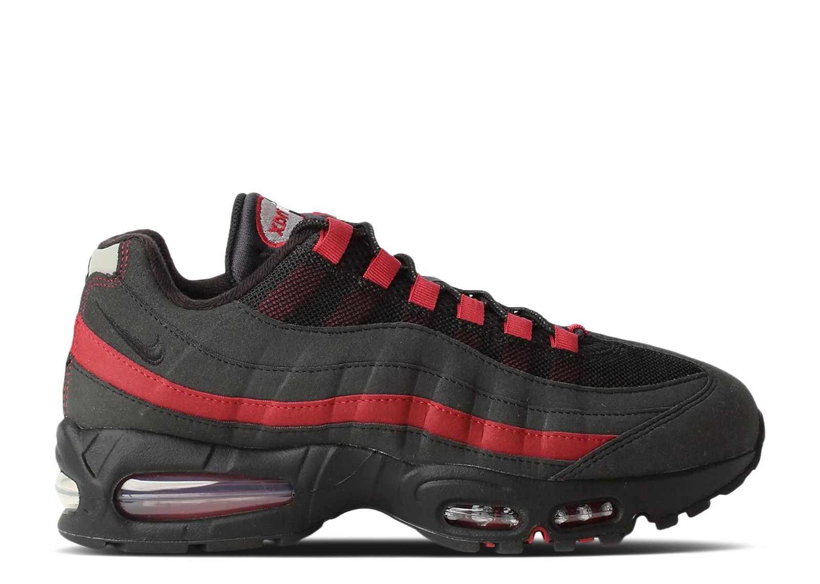 Air Max 95 'Black Crimson Grey' - Nike - HM4740 008 - black/black