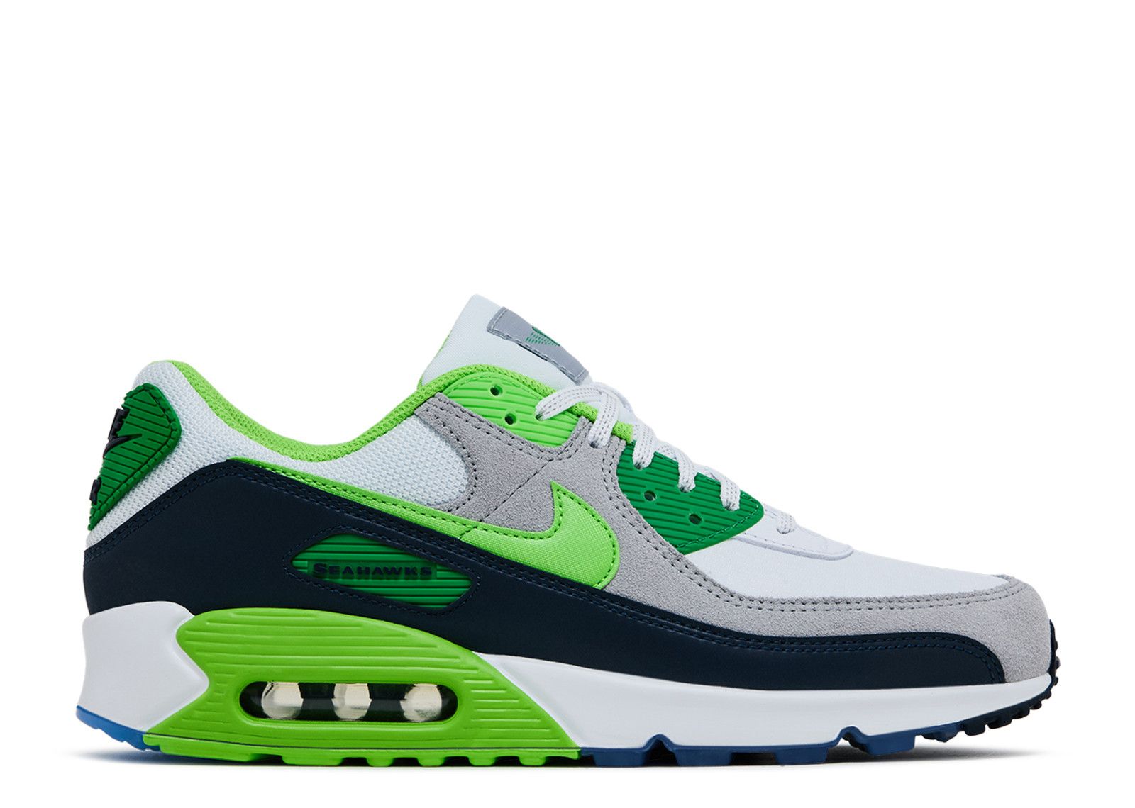Air Max 90 'Seattle Seahawks' - Nike - II7534 100 - white/action