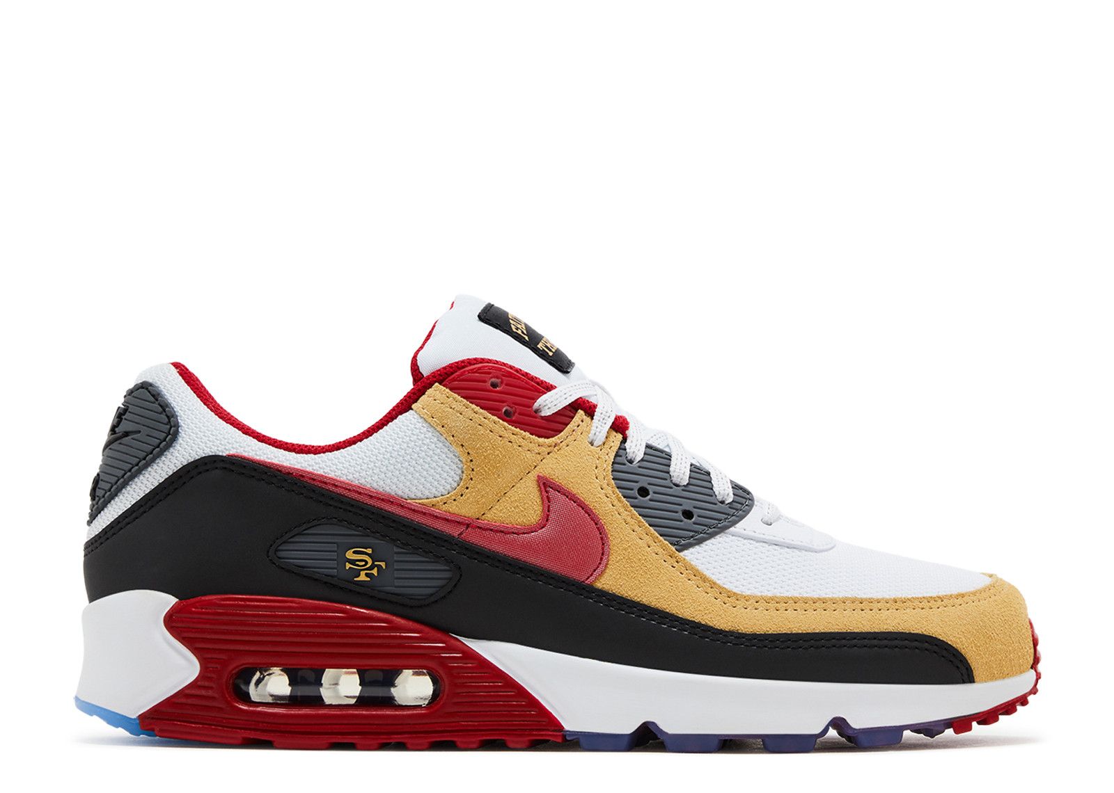 Air Max 90 'San Francisco 49ers' - Nike - II7588 100 - white/gym