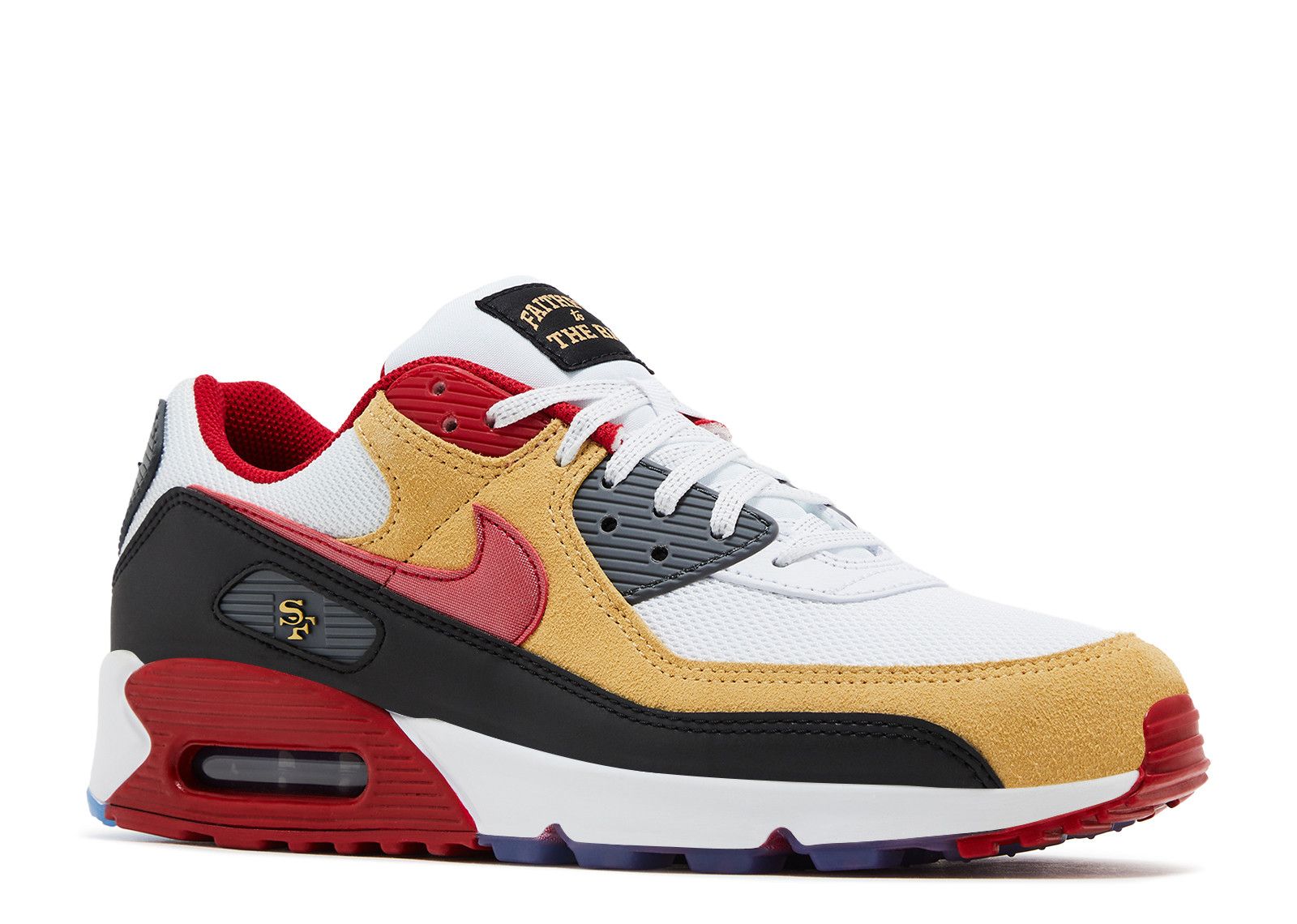 Air Max 90 'San Francisco 49ers' - Nike - II7588 100 - white/gym