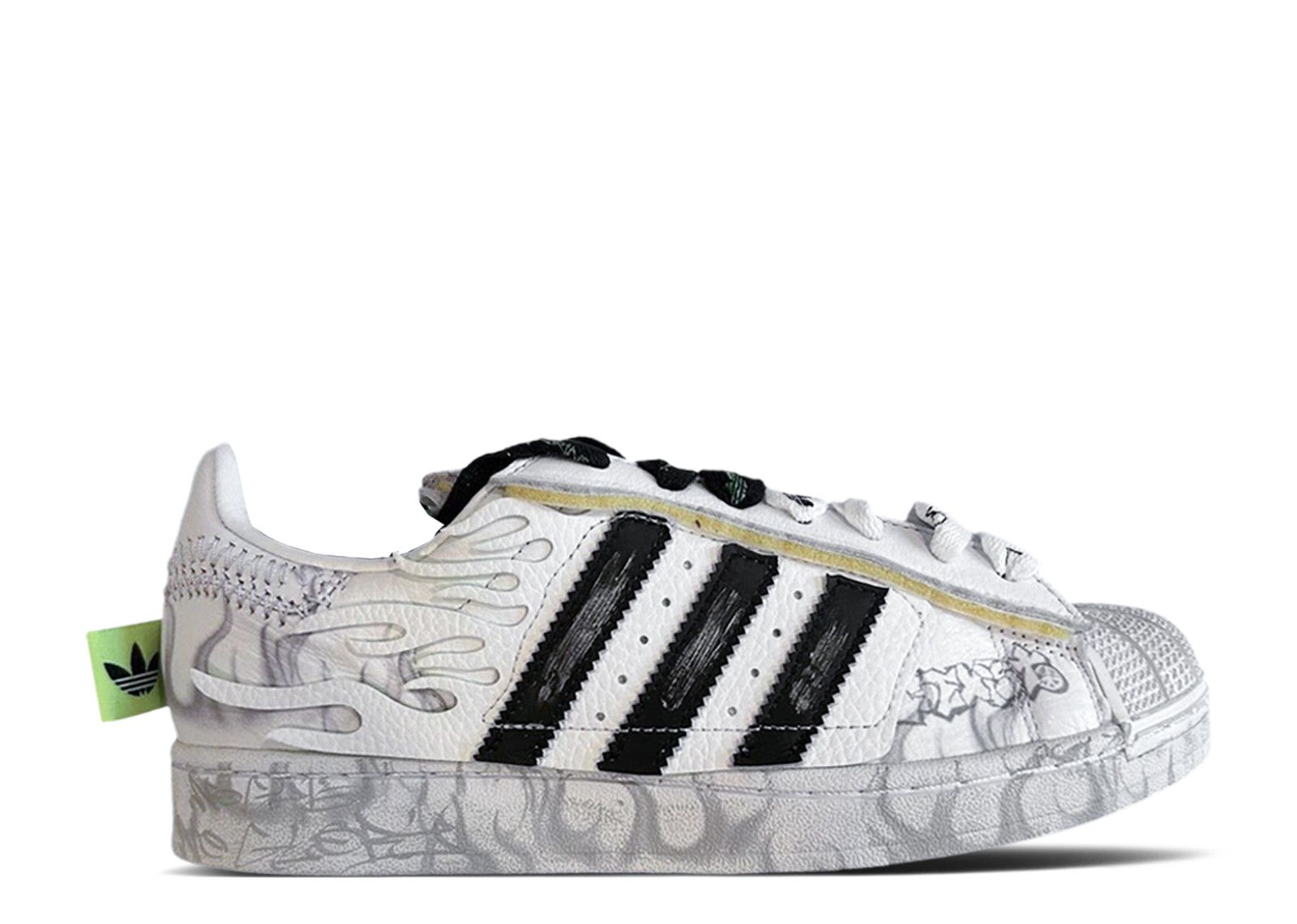 Adidas Hellstar x Superstar 2 'White Flame'