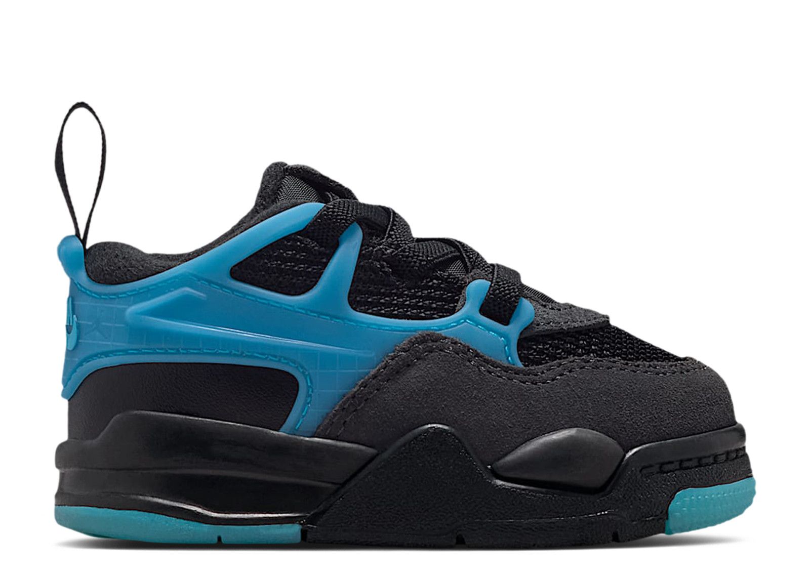 Jordan 4 RM Toddler 'Black/Anthracite/Gamma Blue'