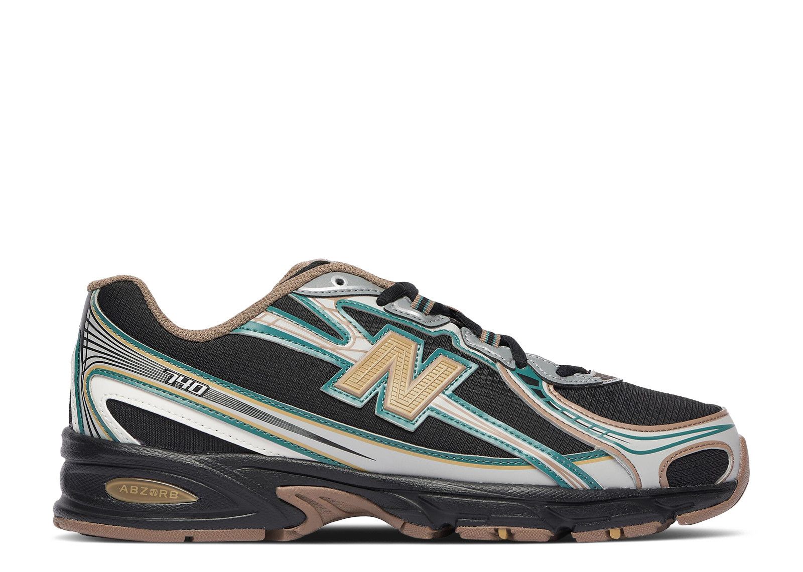 New Balance 740v2 'Black Grey Olive' - New Balance - U740GO2