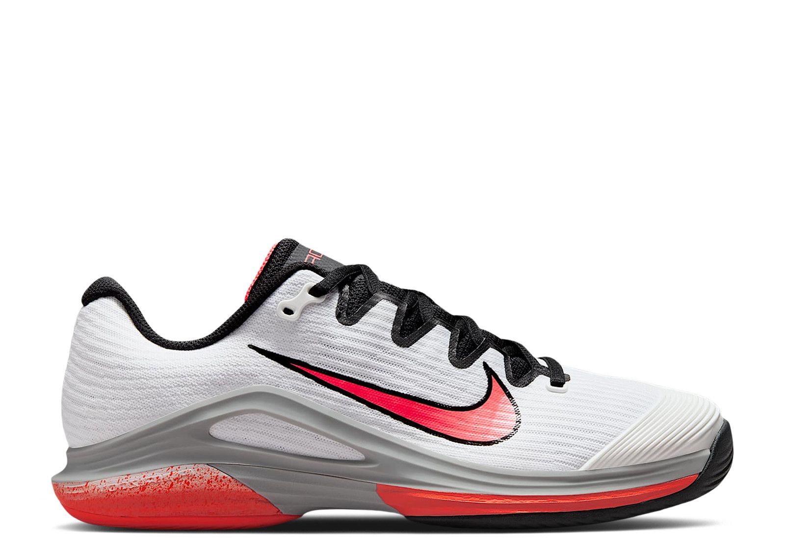 Nike Wmns Vapor 12 'White/Wolf Grey/Hot Lava'