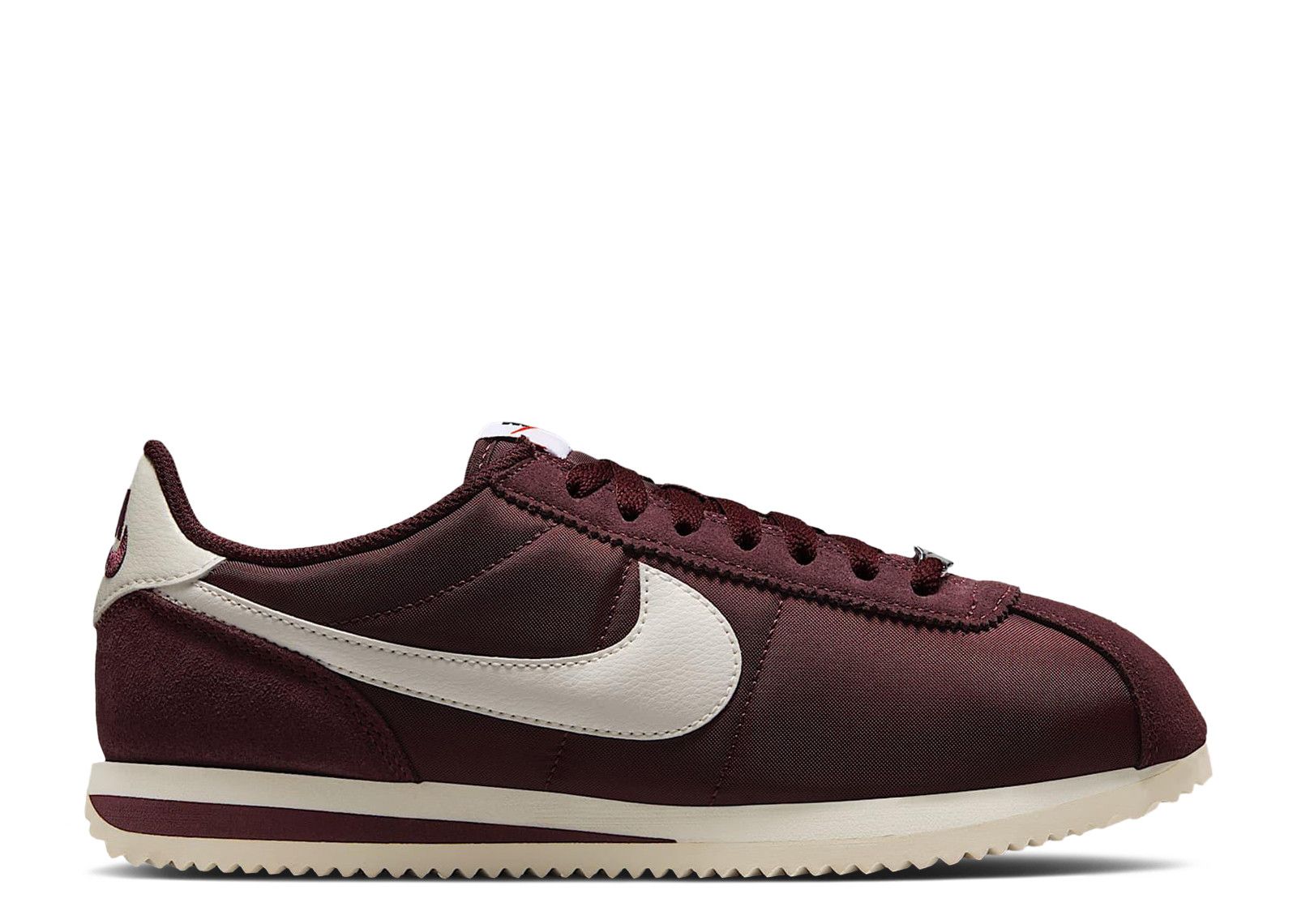 Nike Wmns Cortez Textile Shoes 'Burgundy Crush/Sail'