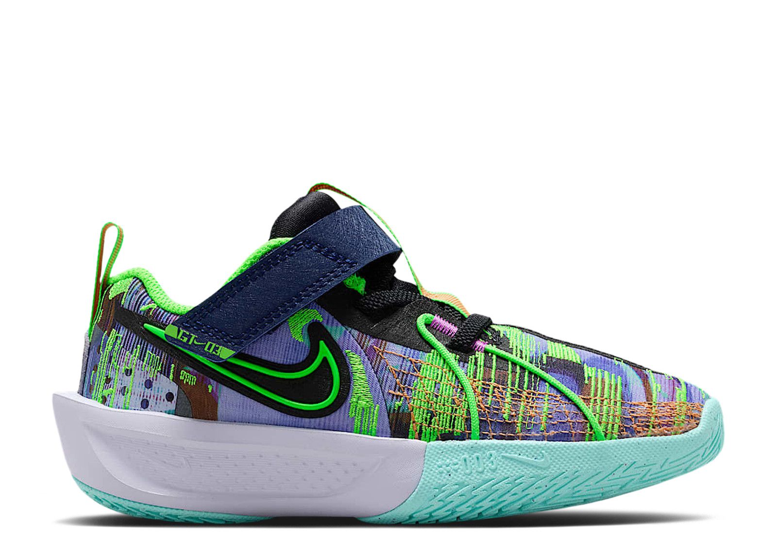 Nike G.T. Cut 3 PS 'Blue Void/Hyper Violet/Bleached Turquoise/Green Strike'