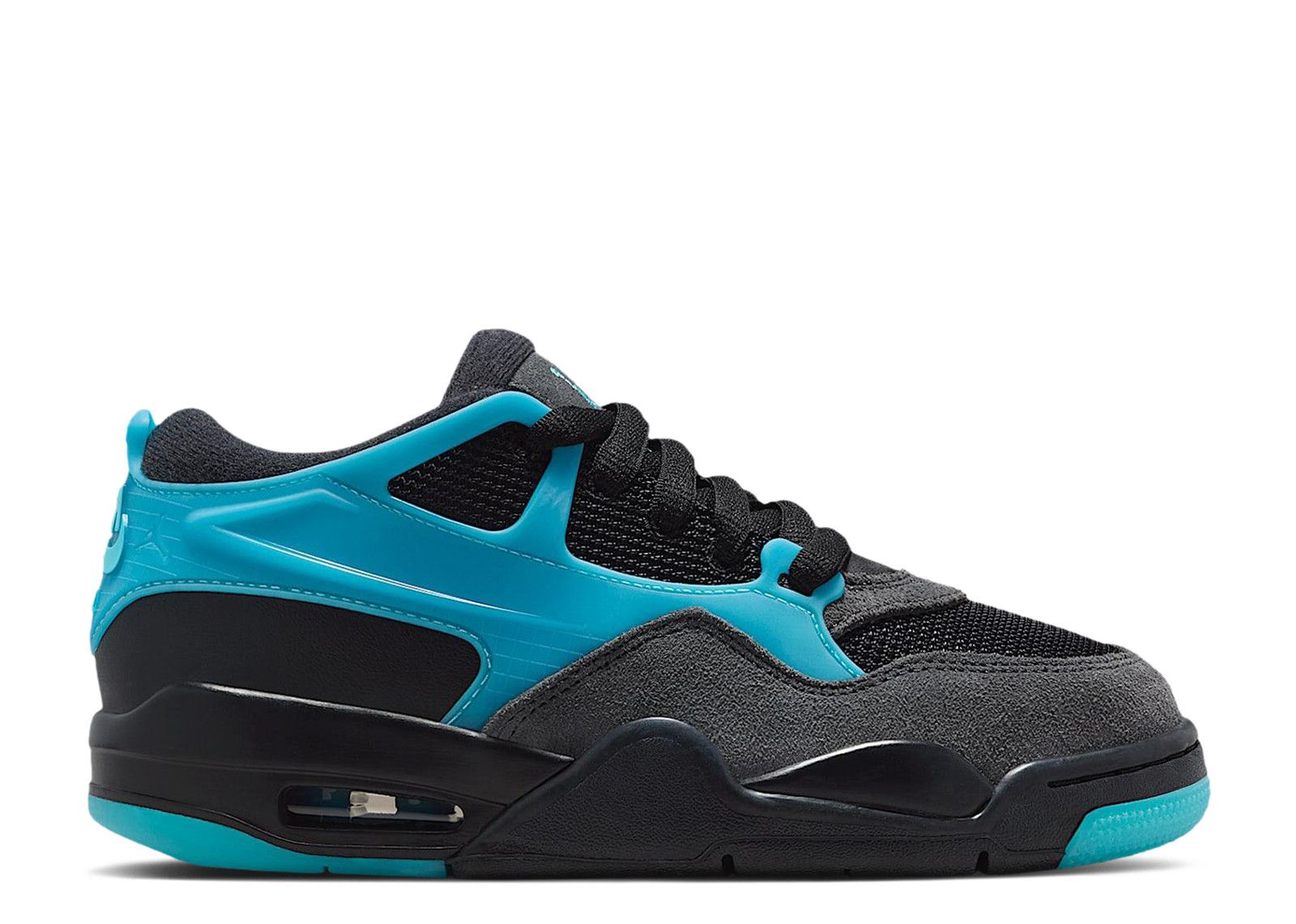 Jordan 4 RM GS 'Black/Anthracite/Gamma Blue' - Air Jordan - FQ7938