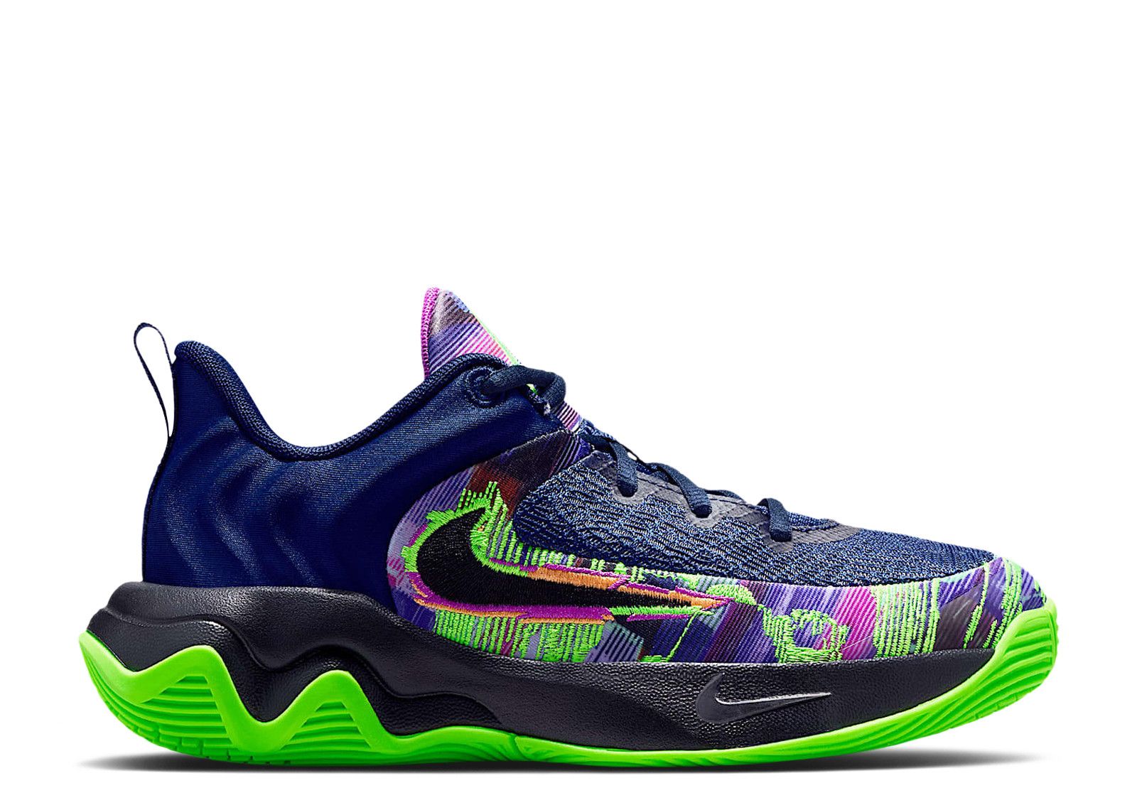 Nike Giannis Immortality 4 GS 'Blue Void/Green Strike/Vivid Purple/Black'