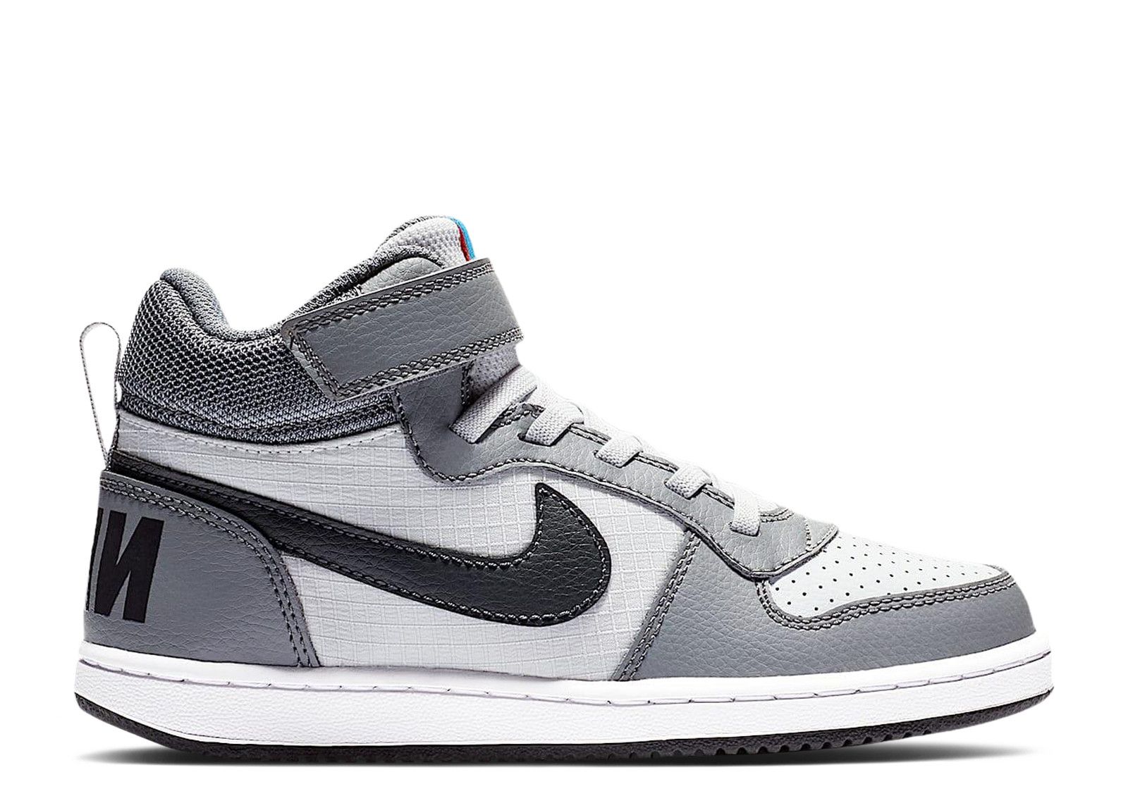 Nike Court Borough Mid PS 'Cool Grey/Pure Platinum/Photo Blue/Anthracite'