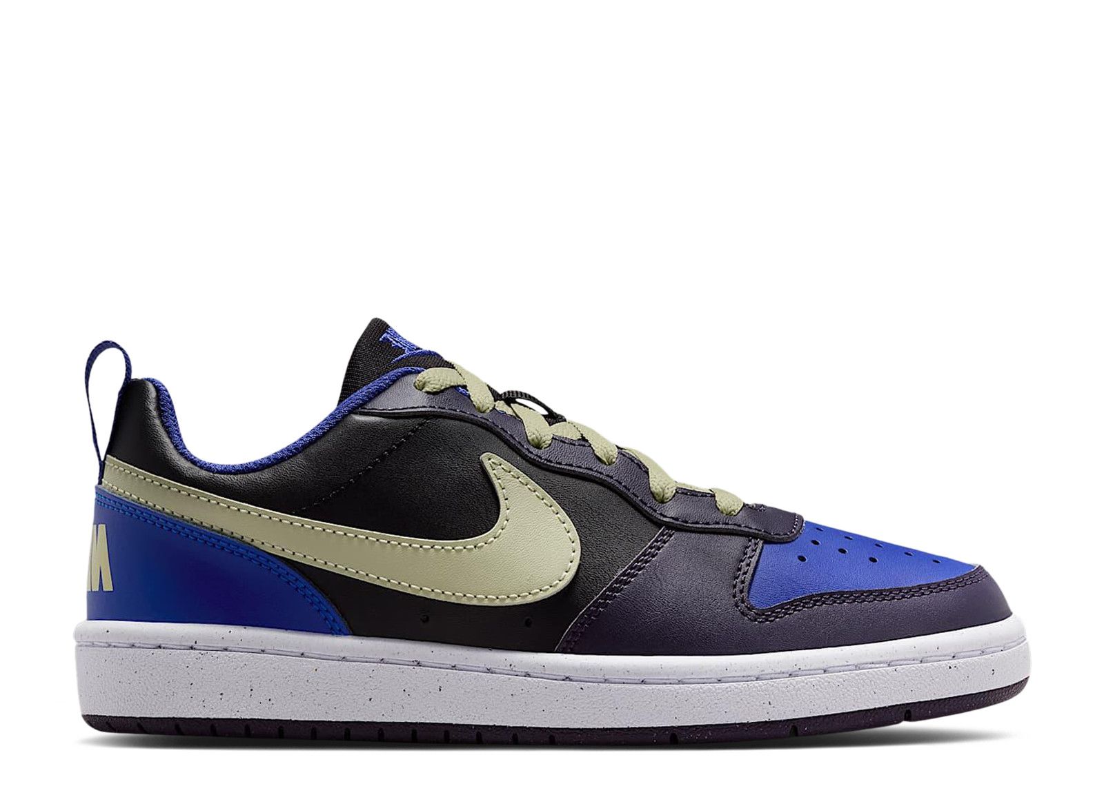 Nike Court Borough Low Recraft GS 'Black/Cave Purple/Deep Night/Olive Aura'