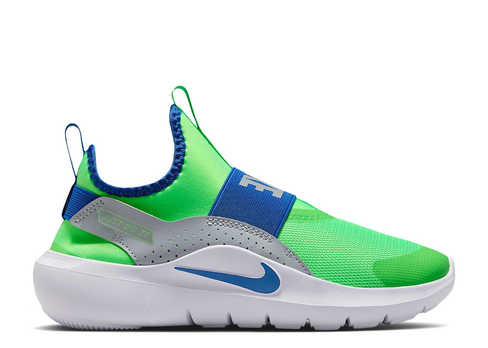 Nike Flex Runner 4 GS 'Green Strike/Wolf Grey/White/Game Royal'