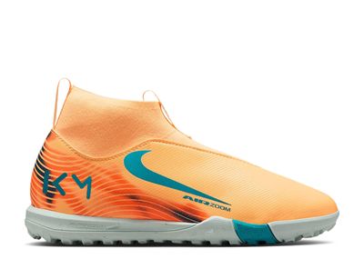 Kylian Mbappé x Nike Jr. Mercurial Superfly 10 Academy GS 'Melon Tint/Igloo/Neo Turquoise'