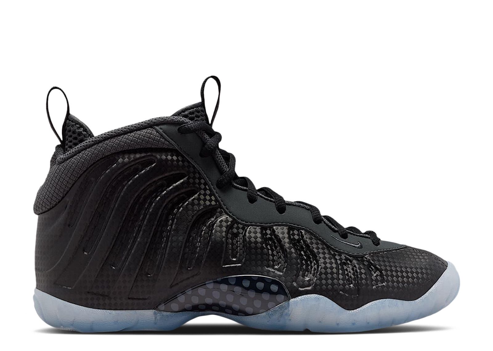 Nike Little Posite One GS 'Black/Black/Dark Smoke Grey/Black'