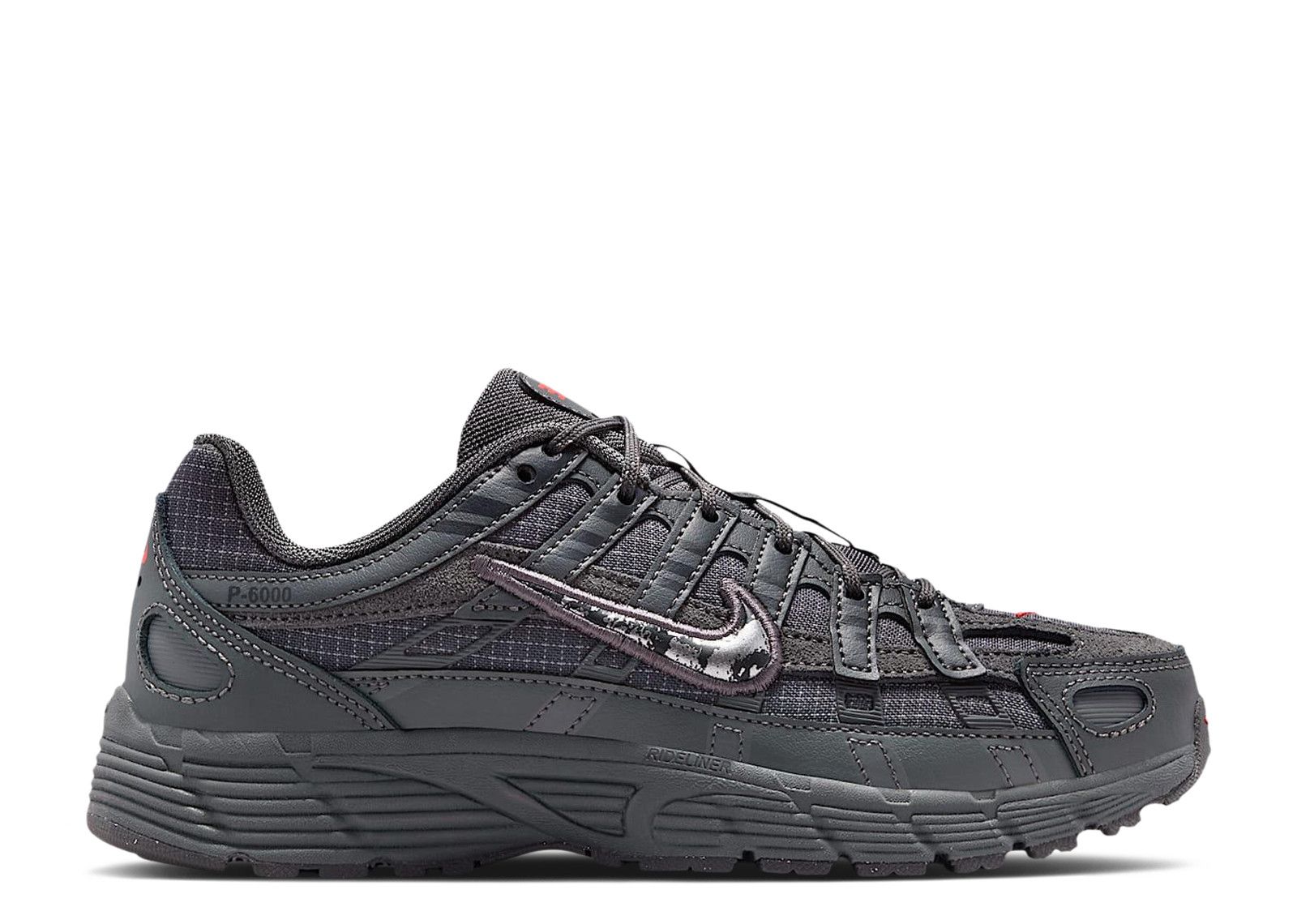 Nike P-6000 GS 'Iron Grey/Dark Smoke Grey/Light Smoke Grey/Metallic Silver'