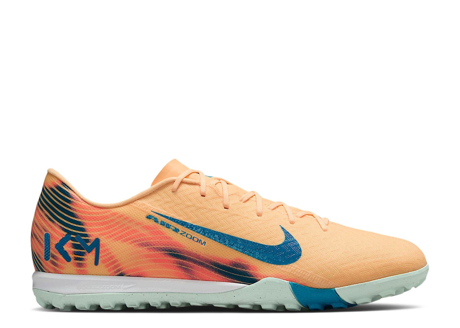 Kylian MbappÃ© x Nike Mercurial Vapor 16 Academy 'Melon Tint/Igloo/Neo Turquoise'